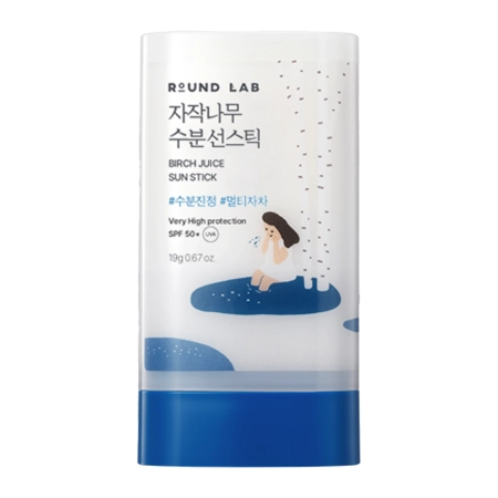 Round Lab - Birch Juice Moisturizing Sun Stick SPF/50+ PA++++ - SPF tyčinka s březovou šťávou - 19 g