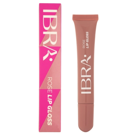 Ibra Makeup - Vyživující lesk na rty - Rose Lip Gloss - 10 ml