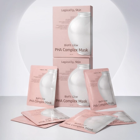 Logically, Skin - Skin BioFit Glow PHA Complex Mask - Pleťová maska s PHA kyselinou - 25 g