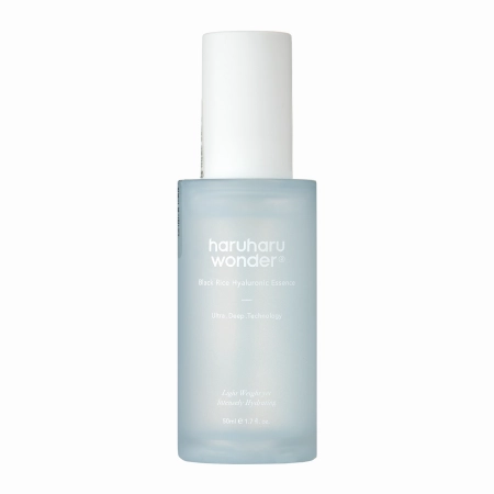 Haruharu Wonder - Black Rice Hyaluronic Essence - Esence s extraktem z černé rýže - 50 ml