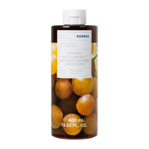 Korres - Santorini Grape Renewing Body Cleanser - Sprchový gel - 400 ml