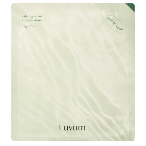 Luvum - Calming Repair Cica Gel Mask - Zklidňující hydrogelová maska - 1ks/33g
