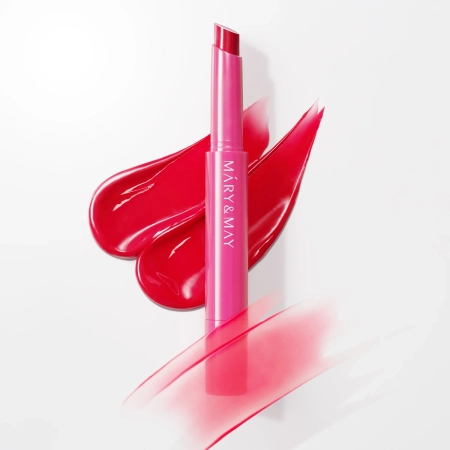 Mary&May - Blooming Glow Lip - Tónovací balzám na rty - 02 Ruby Blossom - 1,7 g