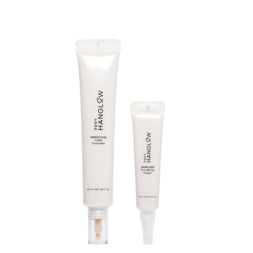 HanGlow - GlowUp Kit 01 - Oční krém 15 ml + Tónovací opalovací krém 50 ml