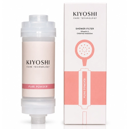 Kiyoshi - Shower Filter - Sprchový filtr s vitamínem C - Pure Powder - 1 ks