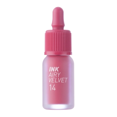 Peripera - Ink Airy Velvet - 14 Rosy Pink - Matný tint na rty - 4 g