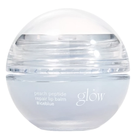 glow - Peach Peptide Repair Lip Balm - Peptidový balzám na rty - #Iceblue - 8 g