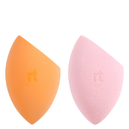 Real Techniques - Miracle Complexion Sponge & Miracle Powder Sponge - Houbička na make-up + Houbička na pudr