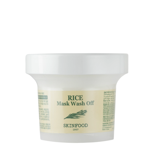 Skinfood - Rice Mask Wash Off - Rozjasňující pleťová maska s rýží - 120 g