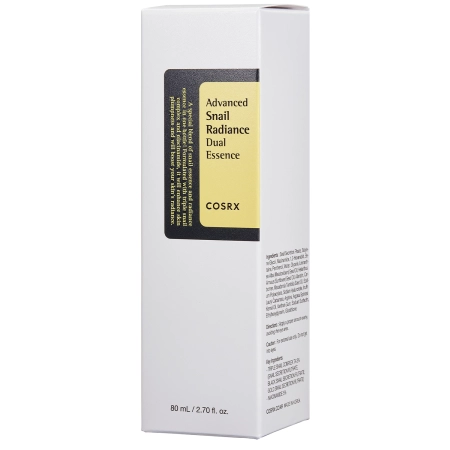 COSRX - Advanced Snail Radiance Dual Essence - Regenerační esence se šnečím extraktem - 80 ml