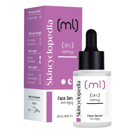 Skincyclopedia - Face Serum 10% Matrixyl 3000 - Peptidové pleťové sérum - 30 ml