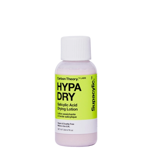 Carbon Theory - Supacylic 2% Drying Lotion - Lokální lotion s kyselinou salicylovou na nedokonalosti - 30 ml
