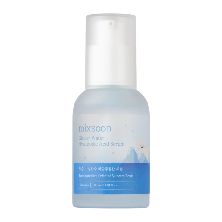 Mixsoon - Glacier Water Hyaluronic Acid Serum - Sérum s kyselinou hyaluronovou a ledovcovou vodou - 30 ml
