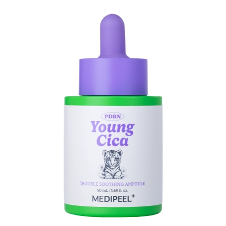 Medi-Peel - Young Cica PDRN Trouble Soothing Ampoule - Zklidňující ampulka na obličej - 50 ml