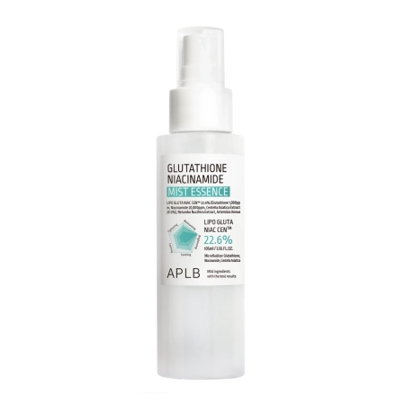 APLB - Glutathione Niacinamide Mist Essence - Rozjasňující pleťová esence v mlze - 105 ml