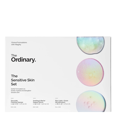 The Ordinary - The Sensitive Skin Set - Sada pro citlivou pleť - Pěna 50 ml + Sérum 15 ml + Mikroemulze 60 ml