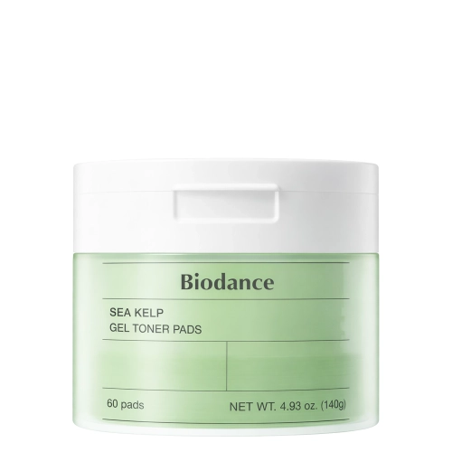 Biodance - Sea Kelp Gel Toner Pad - Zklidňující polštářky na obličej - 60ks