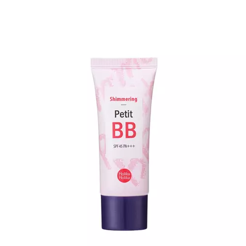 Holika Holika - Shimmering Petit BB Cream - SPF45 PA+++ - Rozjasňující BB krém - 30 ml