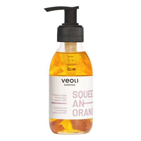 Veoli Botanica - Squeeze an Orange - Emulgující olej pro odlíčení make-up a SPF - 147,4 ml