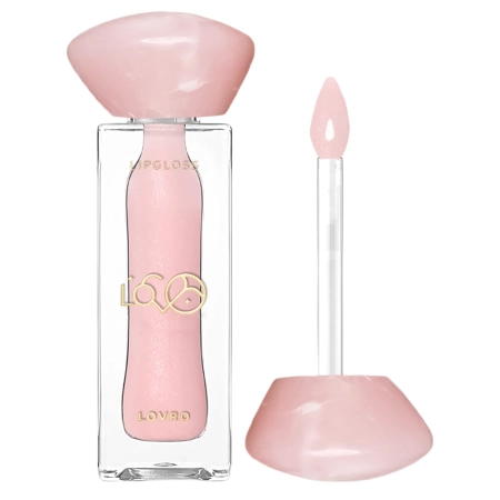 LOVRO - Bloomlight Lipgloss - Lesk na rty pro optické zvětšení rtů s chladivým efektem - 02 Quartz Kiss - 5,5 g