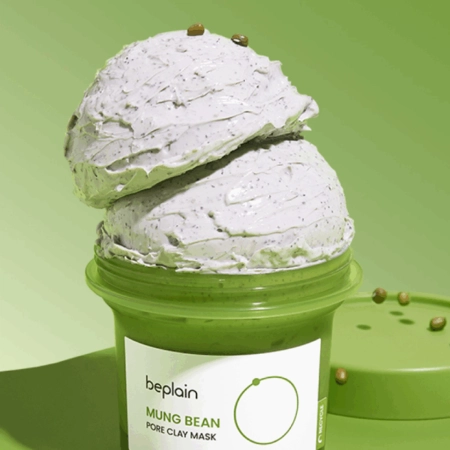 beplain - Mung Bean Pore Clay Mask - Čisticí pleťová maska - 120 ml