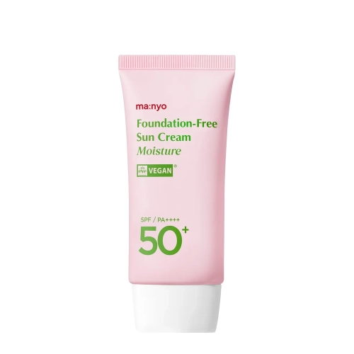 Ma:nyo - Foundation-Free Sun Cream Moisture SPF50+ PA++++ - Tónovací krém na opalování - 50 ml