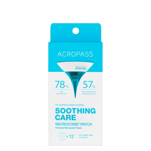 AcroPass - Soothing Care Microcone Patch - Zklidňující náplasti s mikrojehličkami - 12 ks