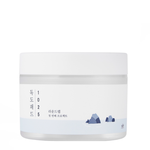 Round Lab - 1025 Dokdo Toner Pad - Exfoliační polštářky na obličej - 120 ml