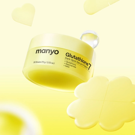 Ma:nyo - Glutathione 7 Dark Spot Serum Patch - Sérum v polštářcích na pigmentové skvrny - 30 ks