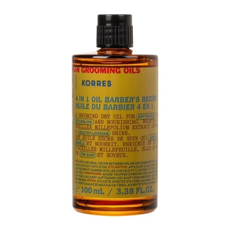 Korres - Achillea Men Athenian Grooming Dry Oil 4in 1for Hair & Beard - Olej na vousy a vlasy - 100 ml