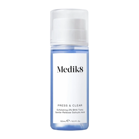 Medik8 - Press&Clear Exfoliating 2% BHA Toner - Exfoliační tonikum s kyselinou salicylovou - 150 ml