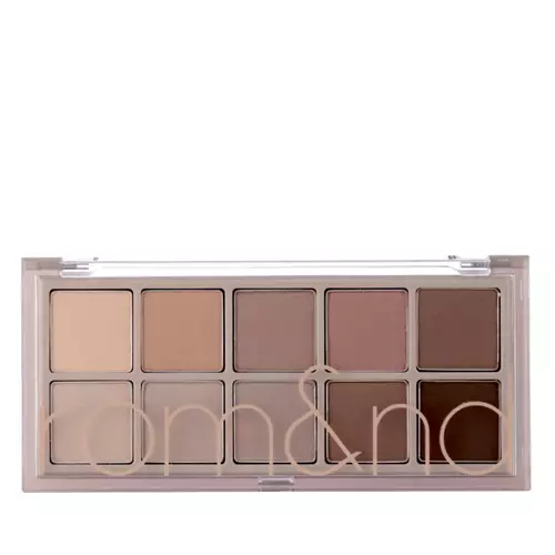 Rom&nd - Better Than Palette - 04 Dusty Fog Garden - Paleta očních stínů - 8 g
