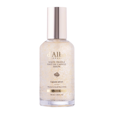 d'Alba - White Truffle First Oil Capsule Serum - Vyživující pleťové sérum - 100 ml