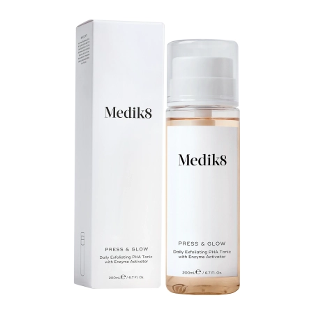 Medik8 - Press&Glow - Tonikum s PHA kyselinou a aktivátorem exfoliačních enzymů - 200 ml