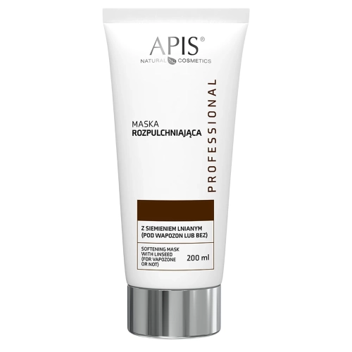 Apis - Professional - Softening Mask with Linseed - Změkčující krémová maska se lněnými semínky - 200 ml
