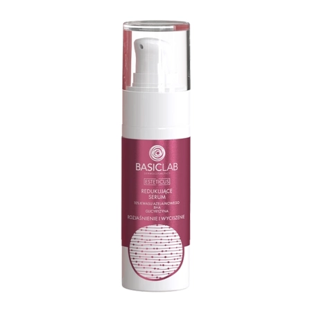 BasicLab - Esteticus - Redukční sérum 10% kyselina azelaová, BHA, glycyrrhizin - 30 ml 