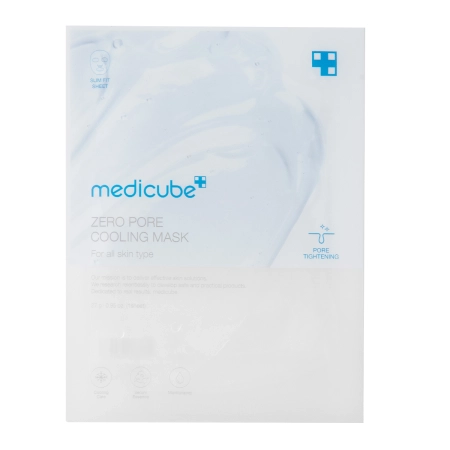 Medicube - Zero Pore Cooling Mask - Chladivá plátýnková pleťová maska - 1ks/27g