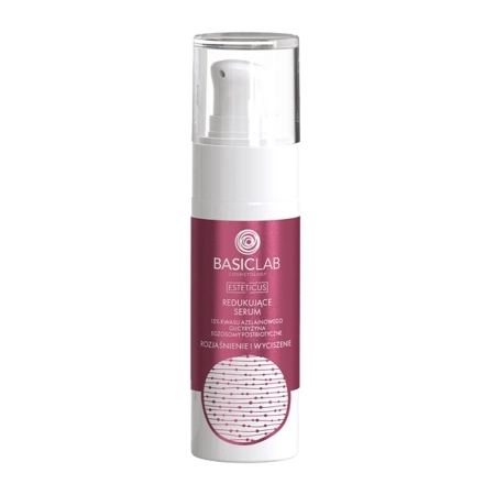 BasicLab - Esteticus - Redukční sérum 15% kyselina azelaová, glycyrrhizin, postbiotické exosomy - 30 ml