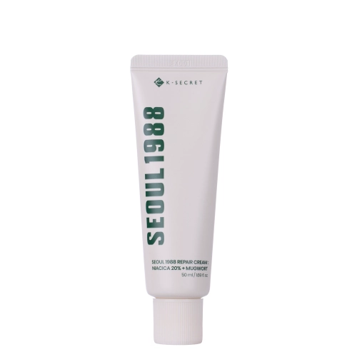 K-SECRET - SEOUL 1988 Repair Cream: Niacica 20% + Mugwort - Regenerační krém na obličej - 50 ml