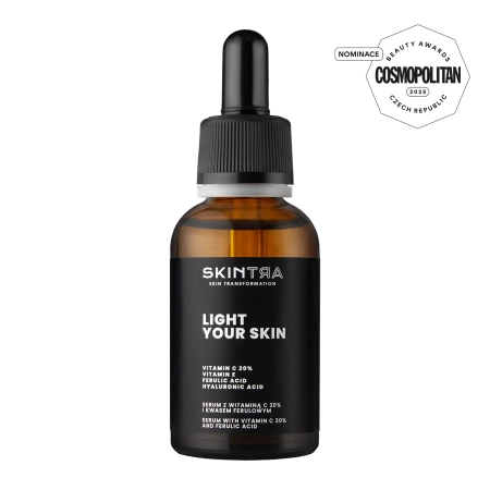 SkinTra - Light Your Skin - Sérum s 20% vitamínem C a kyselinou ferulovou - 30 ml